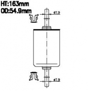 AIKO Топливный фильтр JG 618 для Daewoo, Opel ,Volkswagen