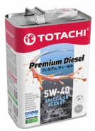 TOTACHI 5W-40 PREMIUM DIESEL - дизельное синтетическое моторное масло