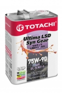 TOTACHI ULTIMA LSD SYN-GEAR 75W-90 GL-5/MT-1 (NEW) - Масло для автоматических коробок передач
